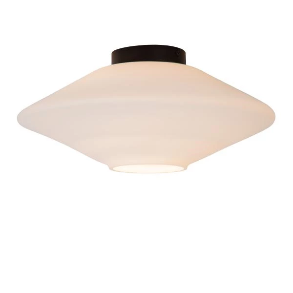 Lucide TREVOR - Flush ceiling light - Ø 42 cm - 1xE27 - Opal - detail 1